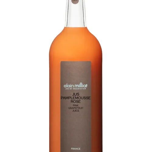jus de pamplemousse rose Alaoi Millat proposé par la pisciculture des écrins, Hautes Alpes